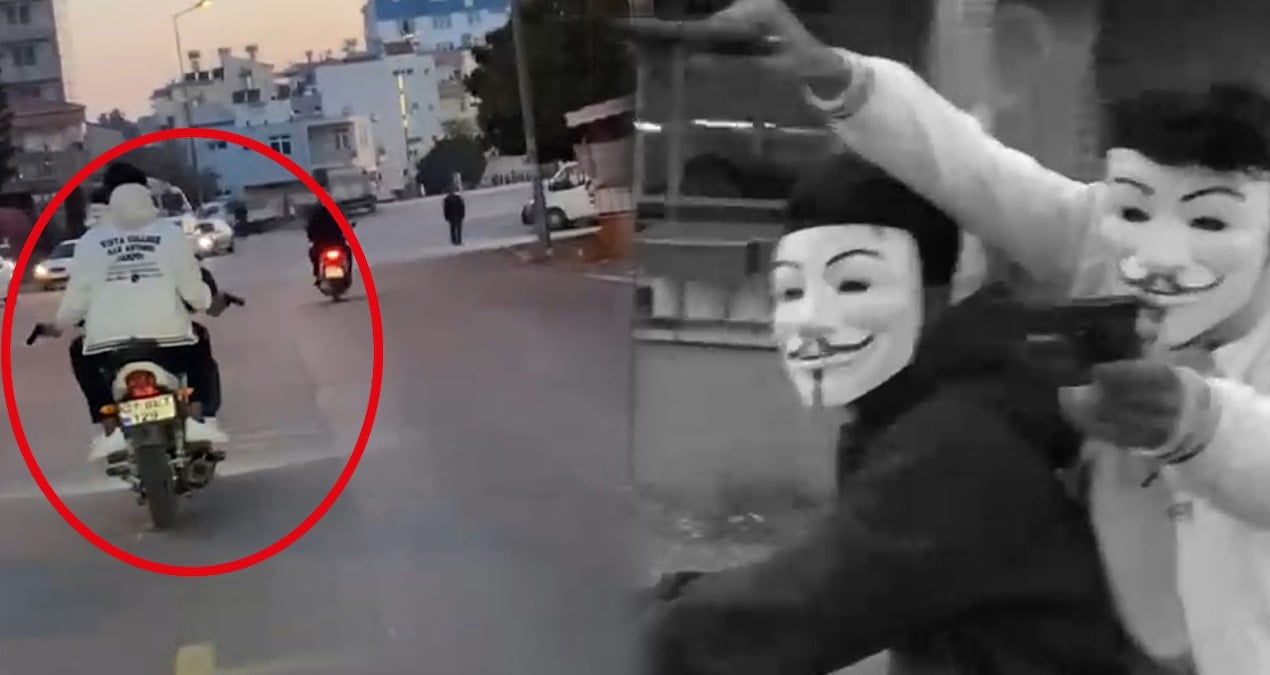 Antalya trafiğini birbirine katmışlardı: Maskeli silahlı şahıslar hakkında yeni gelişme