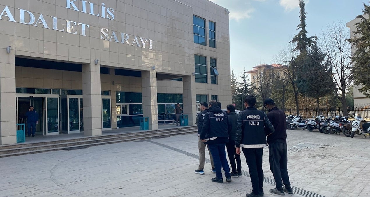 Kilis’te uyuşturucu operasyonu: 3 şahıs tutuklandı