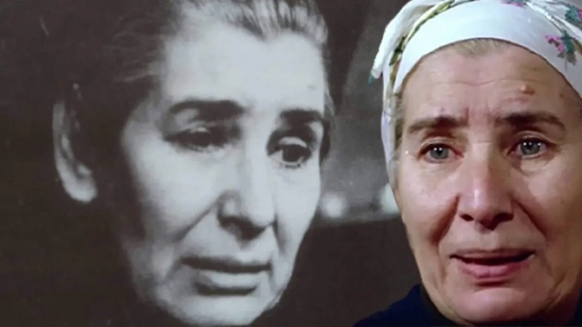 Beyaz tülbenti ve basma eteğiyle Yeşilçam’a damga vurmuştu! Şükriye Atav’ın iki oğlu da meğer ünlüymüş…Biri spiker diğeri oyuncu…